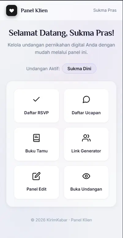 Panel Klien