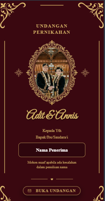 Elegan ( Red Maroon )